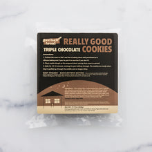 Load image into Gallery viewer, Really Good Triple Chocolate Cookies (Bake from Frozen 4-Pack)