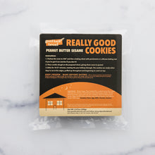 Load image into Gallery viewer, Really Good Peanut Butter Sesame Cookies (Bake from Frozen 4-Pack)