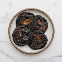 Load image into Gallery viewer, Really Good Triple Chocolate Cookies (Bake from Frozen 4-Pack)