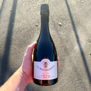 La Battagliola Lambrusco Grasparossa Red Sparkling Dry Wine DOC