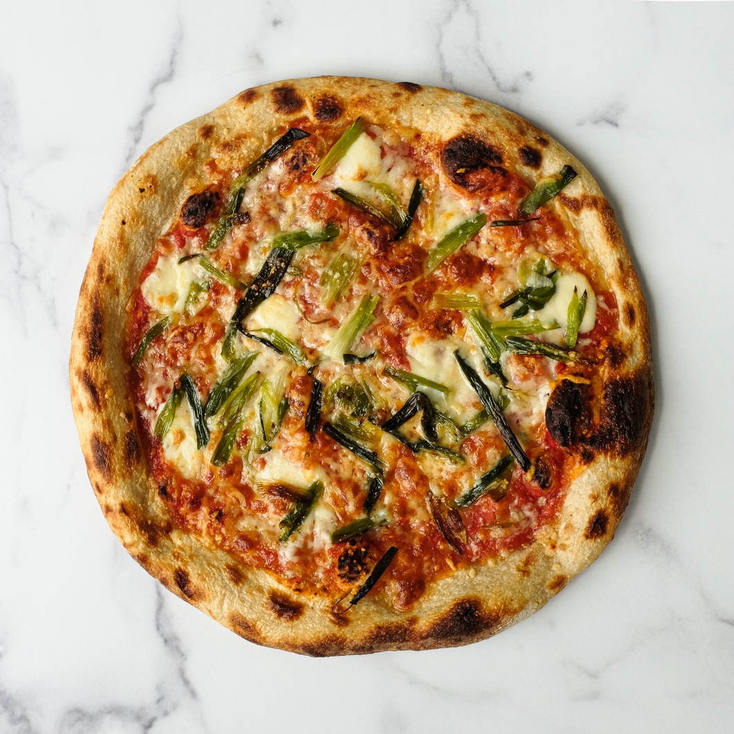 Gruyère and Roasted Spring Onion